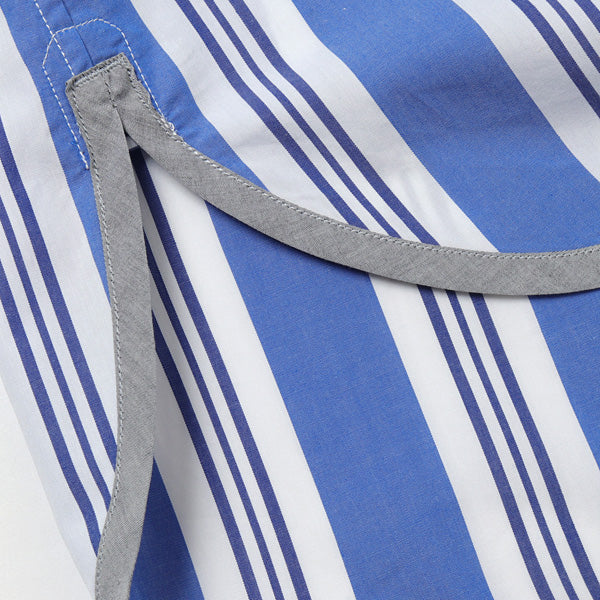 STRIPED BIG HALF SLEEVES SHIRT