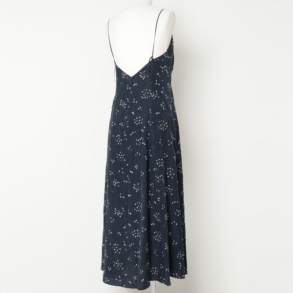 firming silk print camisole dress