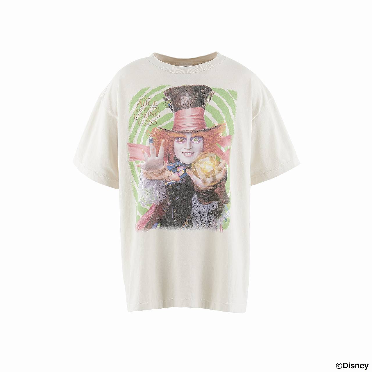 SAINT Mxxxxxx) DSNY_SS TEE/MAD HATTER/WHITE (SM-A23-0000-C25