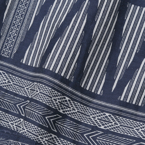 BANDANA PRINTED OPEN COLLAR SHIRT