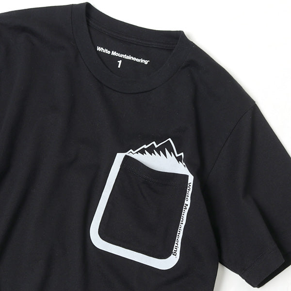 MOUNTAIN PRINTED POCKET T-SHIRT