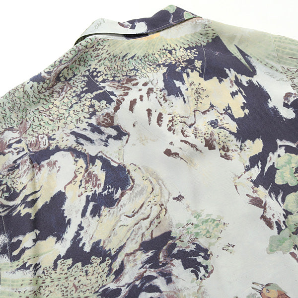 ORIGINAL PRINTED O/C SHI. (-ORIENTAL-short sleeve)