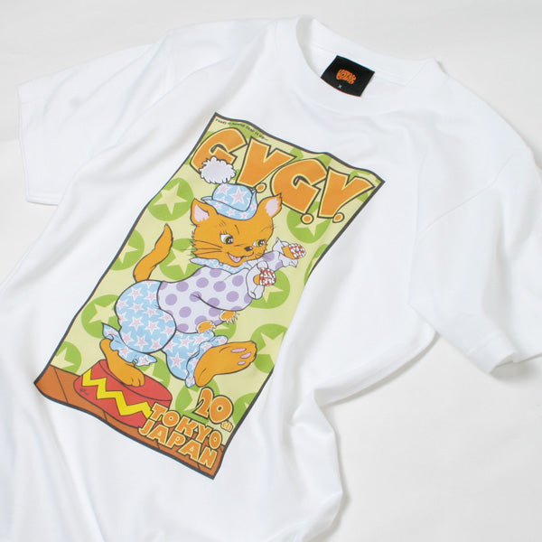 KOZIK × G.V.G.V. PRINTED H/S TEE(WHITE)