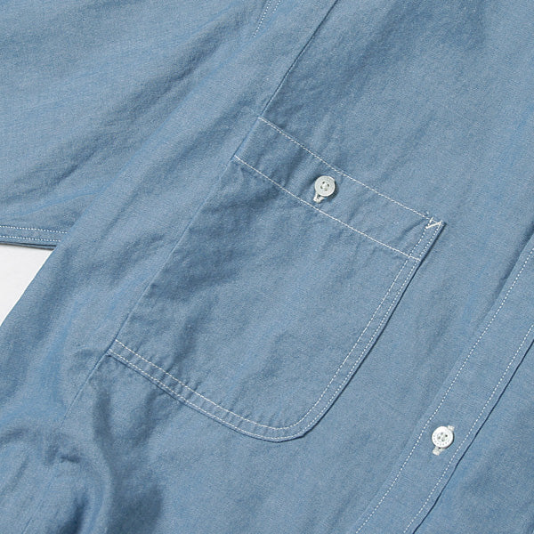 RESIZED UTILITY SHIRTS ORGANIC COTTON CHAMBRAY