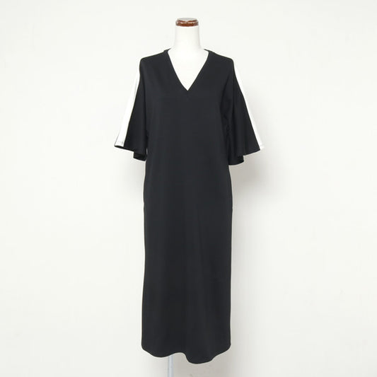 suvin pima jersey flared sleeve dress