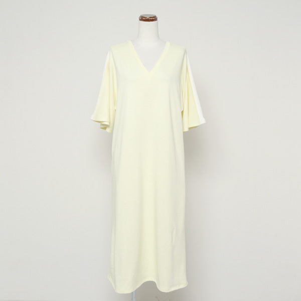 suvin pima jersey flared sleeve dress