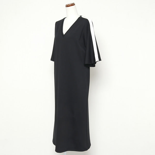 suvin pima jersey flared sleeve dress