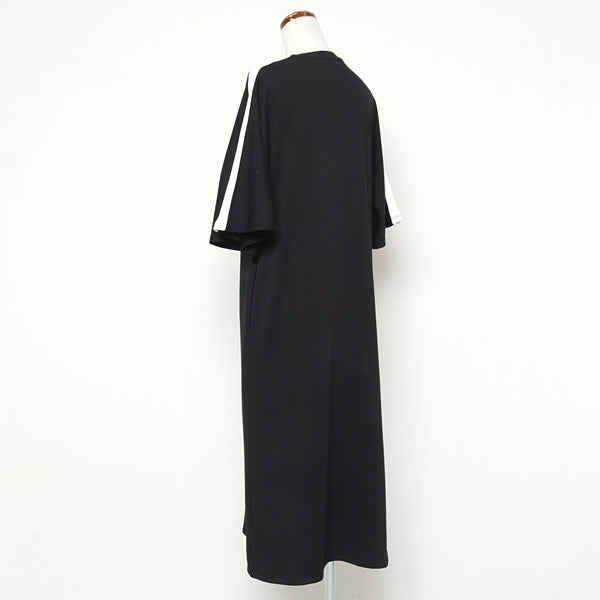 suvin pima jersey flared sleeve dress