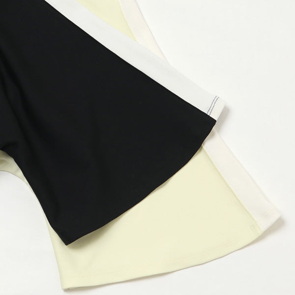 suvin pima jersey flared sleeve dress