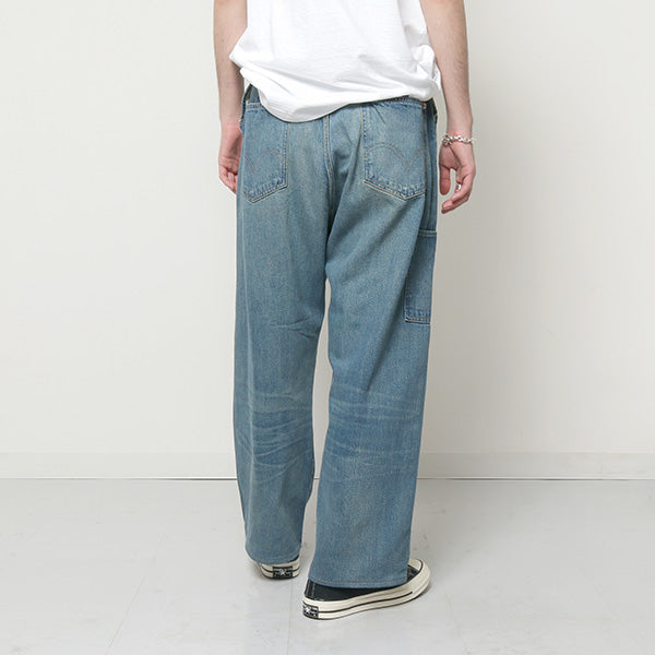 綿セルヴィッチデニムlevi'sオーバーオールカスタマイズ P202