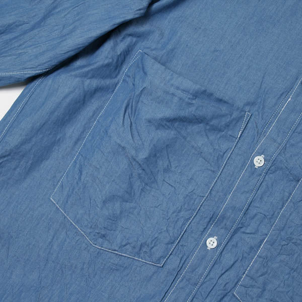DUNGAREE BIG POCKET SHIRT
