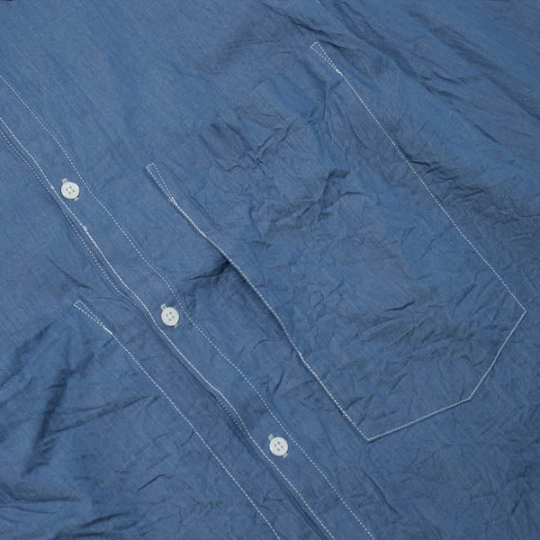 DUNGAREE BIG POCKET SHIRT