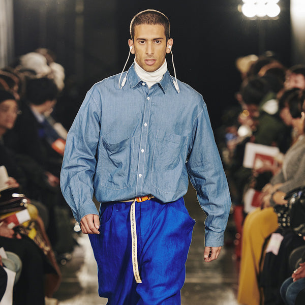 DUNGAREE BIG POCKET SHIRT