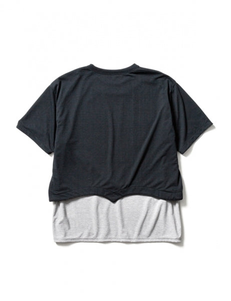 DOUBLE FACE BOLERO H/S TEE