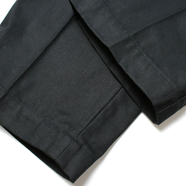FRONT PLEATS CLASSIC FIT ORGANIC COTTON GABERDINE