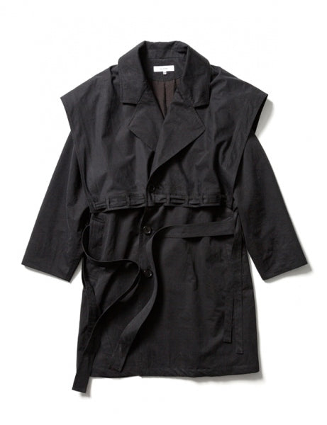 POWER SHOULDER TRENCH COAT