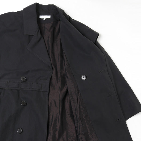 POWER SHOULDER TRENCH COAT