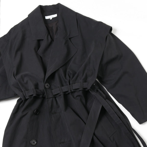 POWER SHOULDER TRENCH COAT