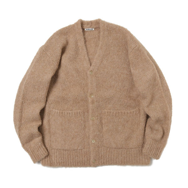 ALPACA WOOL SUPER LIGHT KNIT BIG CARDIGAN