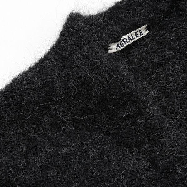 ALPACA WOOL SUPER LIGHT KNIT BIG CARDIGAN