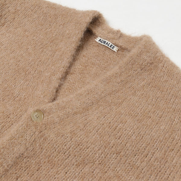 ALPACA WOOL SUPER LIGHT KNIT BIG CARDIGAN