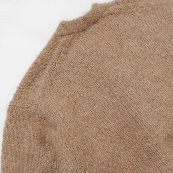 ALPACA WOOL SUPER LIGHT KNIT BIG CARDIGAN