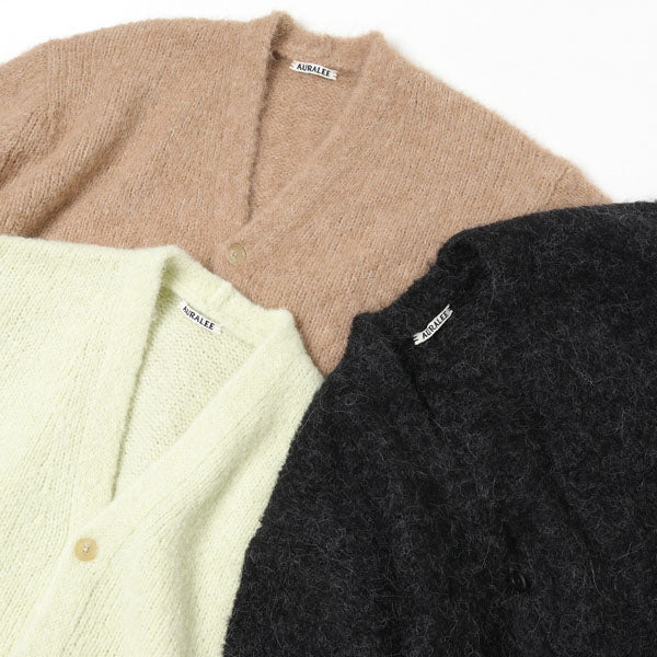 ALPACA WOOL SUPER LIGHT KNIT BIG CARDIGAN