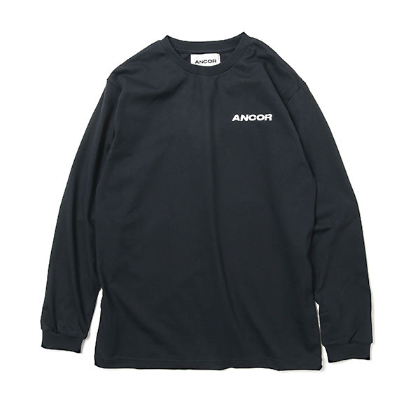 long sleeves black embroidery ancor