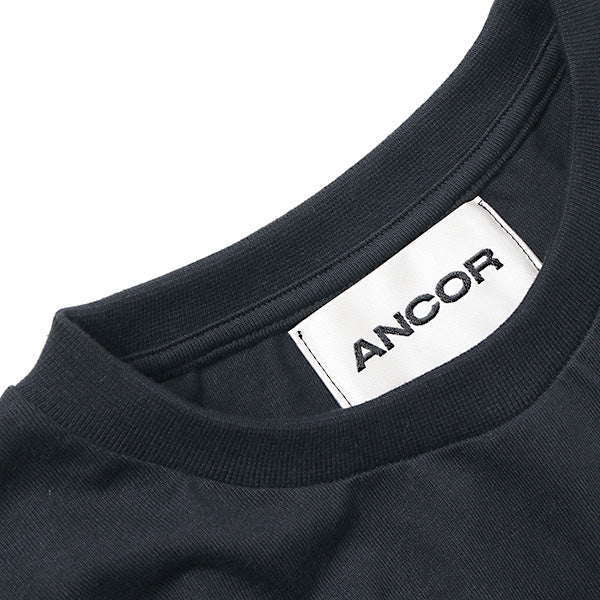 long sleeves black embroidery ancor
