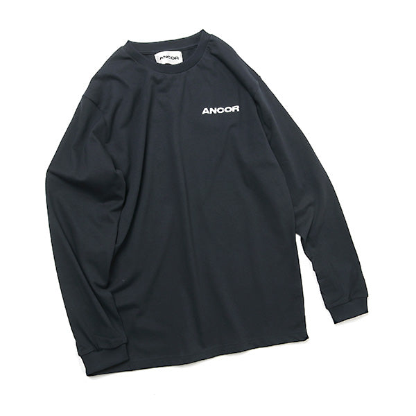long sleeves black embroidery ancor
