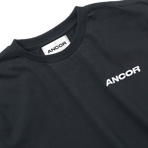 long sleeves black embroidery ancor