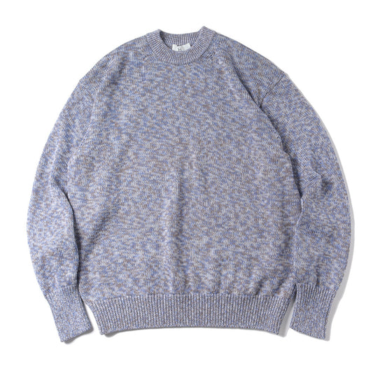 Washed cotton Crew neck