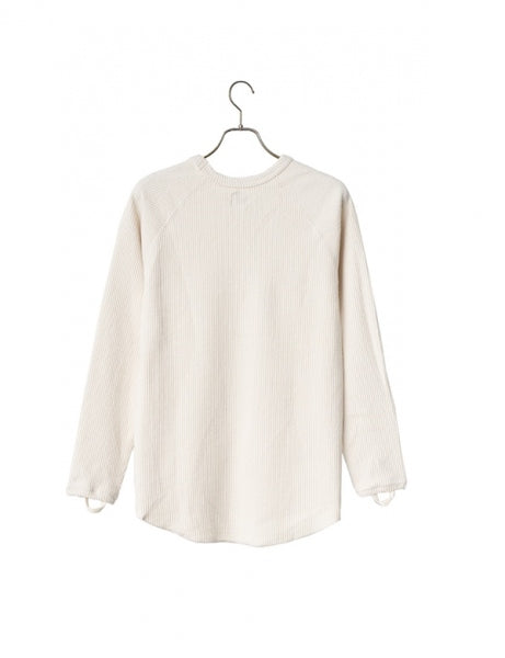 KNIT CORDUROY CREWNECK