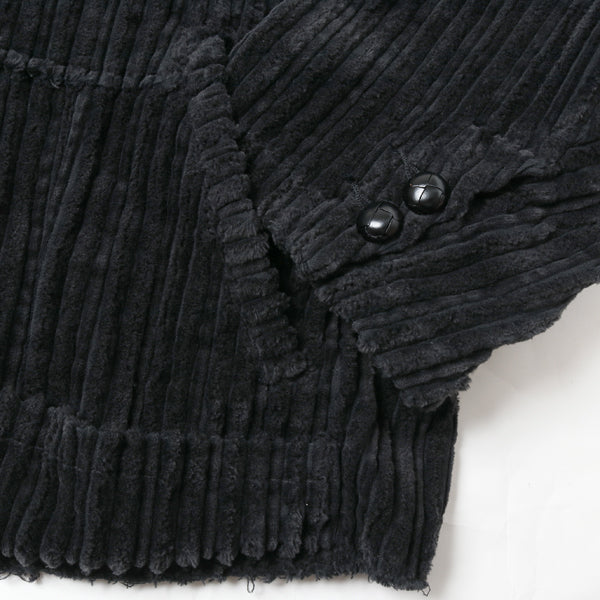 CORDUROY CUT-OFF JACKET