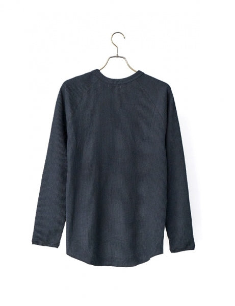 KNIT CORDUROY CREWNECK