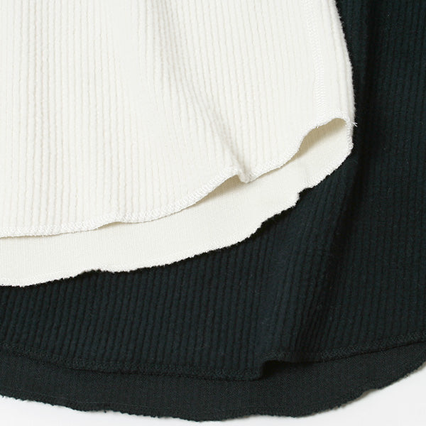 KNIT CORDUROY CREWNECK