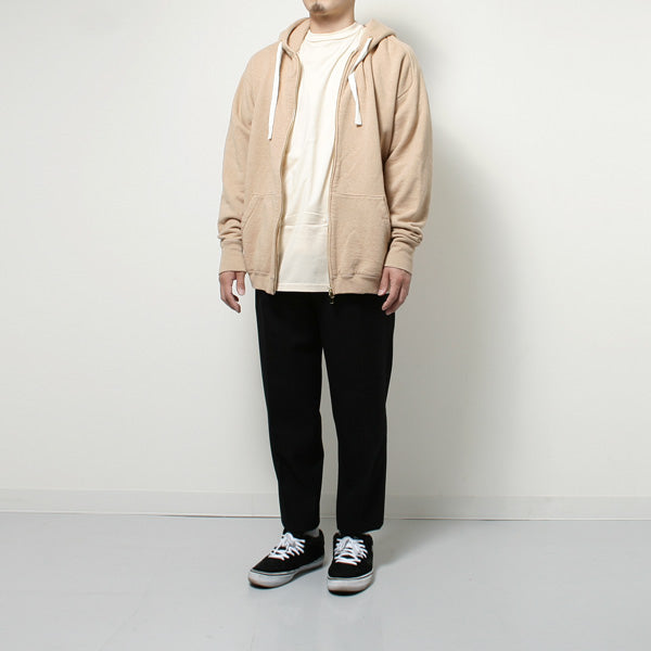 FRONT ZIP HOODIE ORGANIC COTTON