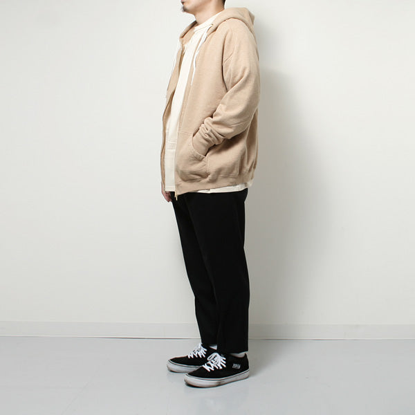 FRONT ZIP HOODIE ORGANIC COTTON