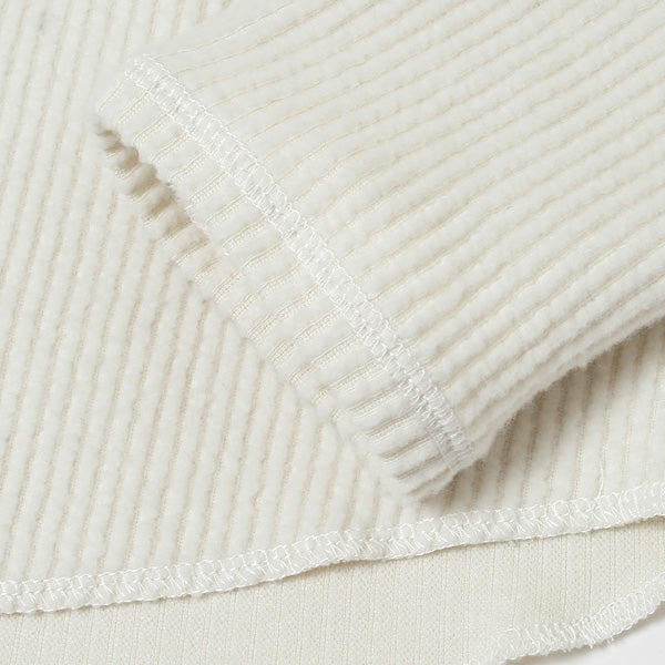 KNIT CORDUROY MOCKNECK