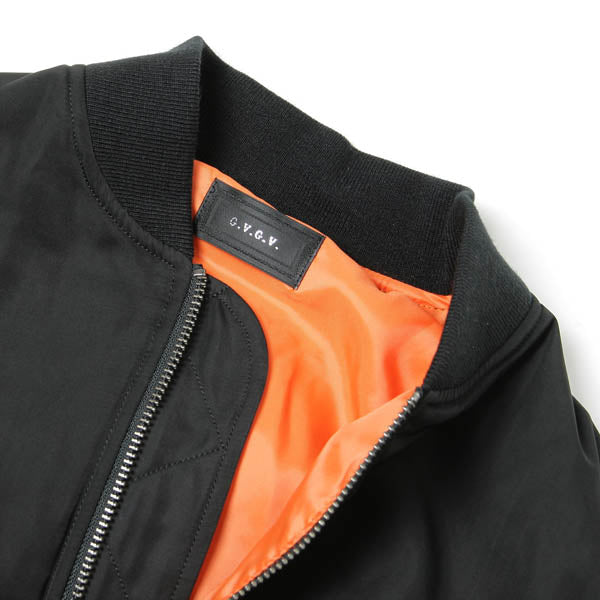 LACE UP MA-1 COAT