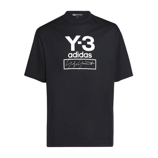 Y-3 Stacked Logo Tee