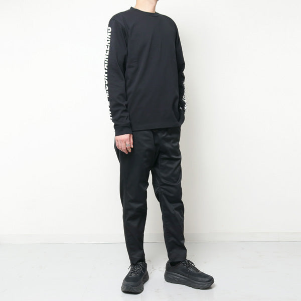 TWILL STRETCHED DARTED PANTS