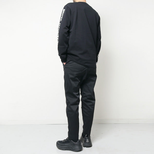 TWILL STRETCHED DARTED PANTS