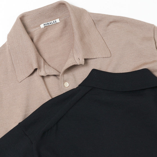 SUPER FINE WOOL KNIT SHIRTS