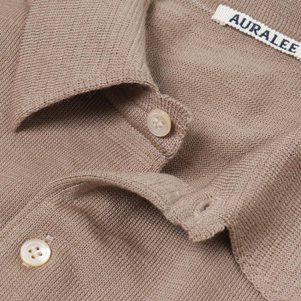 SUPER FINE WOOL KNIT SHIRTS