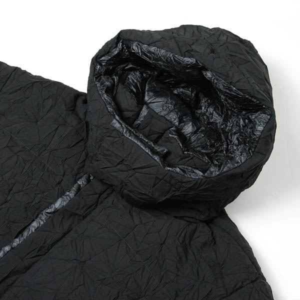 WRINKLED WOOL DOWN JACKET