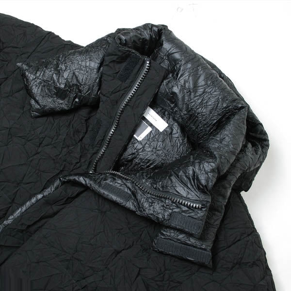WRINKLED WOOL DOWN JACKET