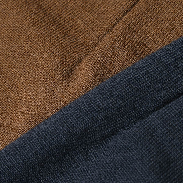 WOOL CASHMERE HIGH GAUGE KNIT POLO
