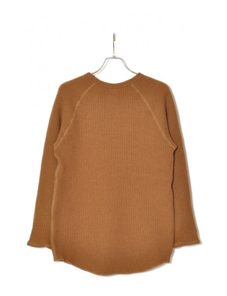WOOL WAFFLE CREWNECK