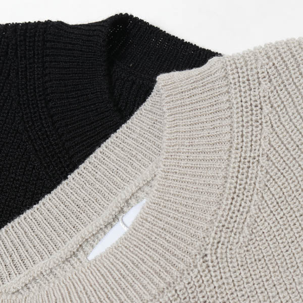 Rib knit VEST